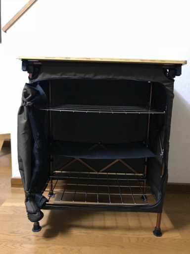 ☆Coleman コールマン フォートマスター バンブーフォルダブルシェル 折りたたみテーブル キャンプ アウトドア☆