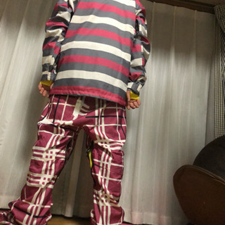 ［値下げ］スノボウェア上下セットの画像