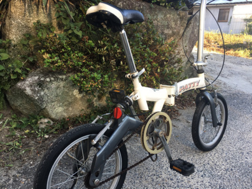 57.折りたたみ自転車16インチ(リアサス付き)
