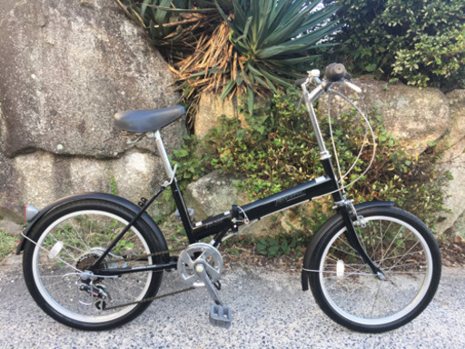 折りたたみ自転車20インチ(6段変速)