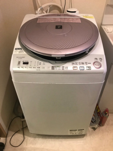 《最終！！値下げしました》シャープ乾燥機付き洗濯機