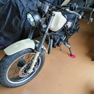 整備済み TW200 ミリタリー風カスタム
