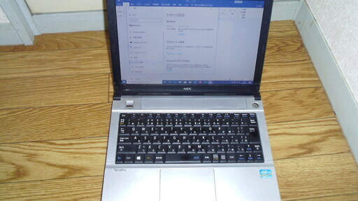 ノートパソコン NEC PC-VK26MBZDF Core i5 4GB 500GB