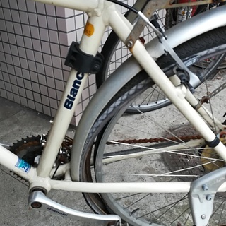 受け渡し確定しました　☆Bianchi NYALA　ビアンキ クロスバイク ナイアラ 　※パンク　サビ　要オーバーホール・調整　説明確認のうえ 
