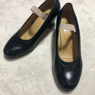 フラメンコ用 黒シューズ