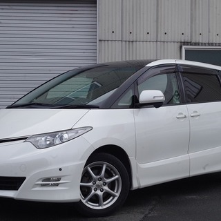 トヨタ エスティマ アエラス パール　迷ったらこの車！　自社ロー...