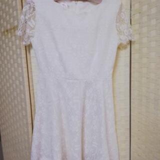 新品 白キャバドレス ワンピース ミニドレス