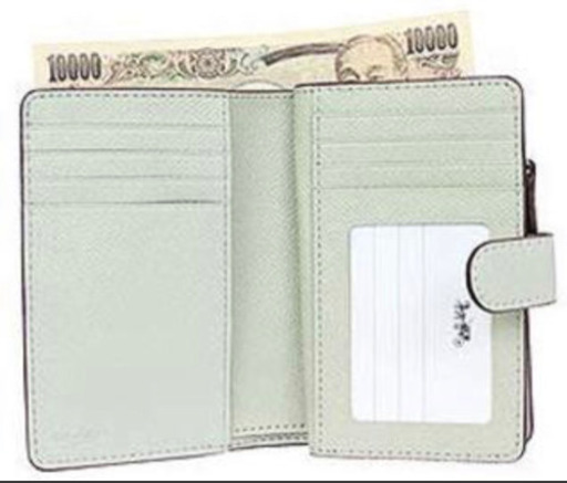 〈新品〉コーチ 二つ折り財布