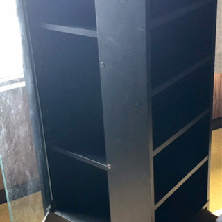 マガジンラック 硝子扉付きの画像