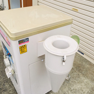 ホソカワR551E 　AC100v450W 玄米一回通し精米機　中古の画像