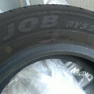 145R12 6PR　ヨコハマタイヤ　JOB RY52　夏用　状態良好品　軽バン　軽トラ　エブリィ他の画像