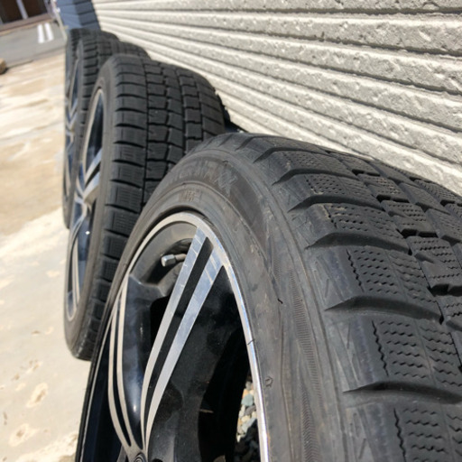 PASSAGE HOT STUFF 17×7J PCD100 5穴 215/45R17 レガシィやプリウスに ホイール・スタッドレスタ