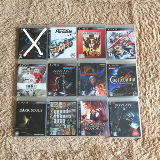 PS3 ソフトまとめて売り