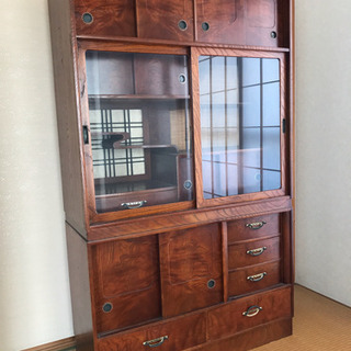 アンティーク 昭和レトロ 茶箪笥