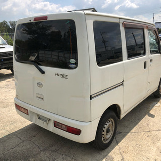 カーショップエイブル ダイハツ ハイゼットカーゴ タイミングチェーン！車検2年付き！即戦力！内装良好！コミコミ14.7万！下取り、配送可能！の画像