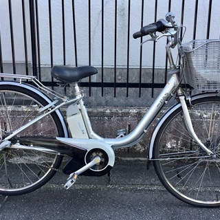 □ヤマハ 電動アシスト自転車 PAS 3段変速 26インチ・充電器付 LI・ION