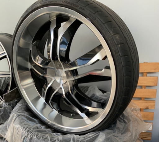 verde 22インチ 深リム 4本セット ホイール