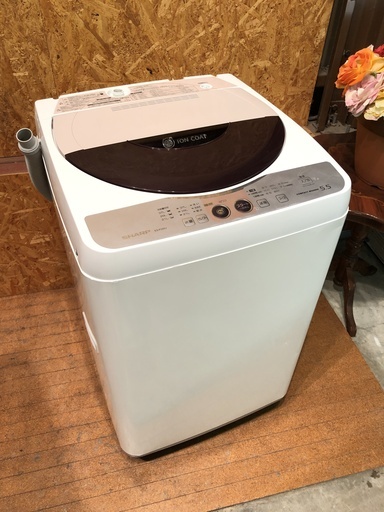 SHARP 2009年 5.5kg 全自動洗濯機 ES-FG55J