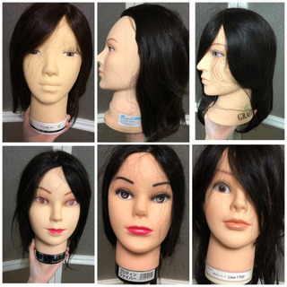 美容師 ヘアメイク 練習用ウィッグの画像