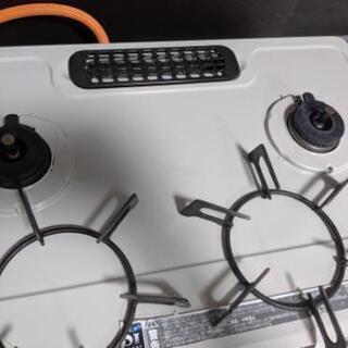 【決まりました】耐熱テーブルつき　リンナイガスコンロの画像