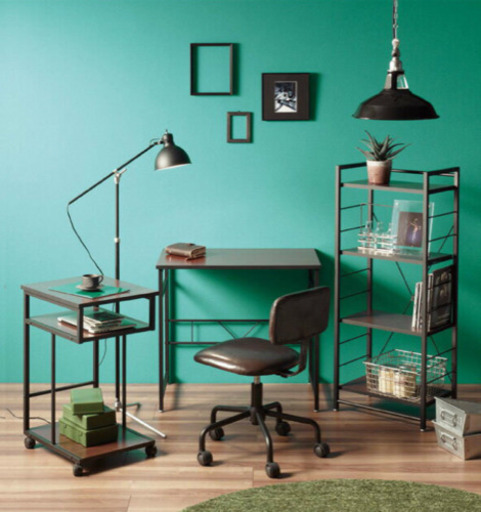 【1ヶ月限定】デスク ラック ワゴン 3点セット