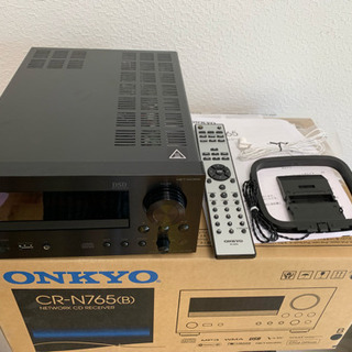 【完動品】ONKYO CR-N765 ネットワークCDレシーバーハイレゾ音源対応 Amazon.co.jp: ONKYO ネットワークCDレシーバー シルバー CR