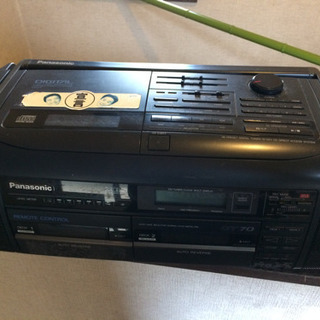 CDラジカセ 電源入りません　故障品