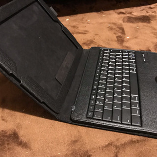 ipadカバー、キーボード付き