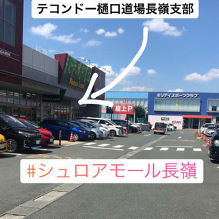 新規募集  長嶺シュロアモール  テコンドー教室