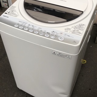 東芝　洗濯機　6.0ｋｇ　ヘコミ有　2014年