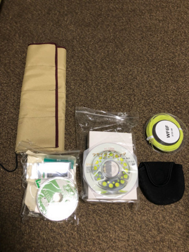 未使用品 フライフィッシングセット
