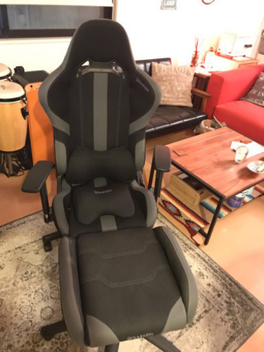 バウヒュッテ ゲーミングチェア&オットマン 近隣配送可