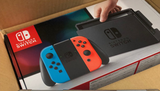 新品 未使用 ニンテンドースイッチ ネオンカラー