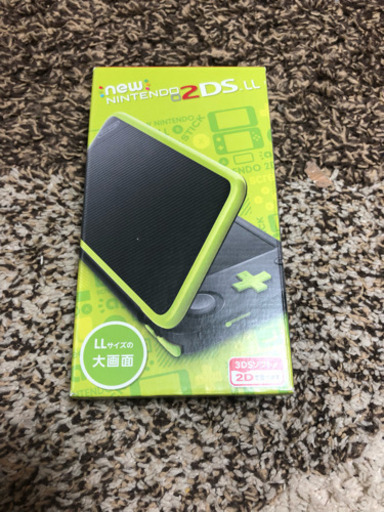 【新品未使用】Newニンテンドー2DS LL ブラック×ライム