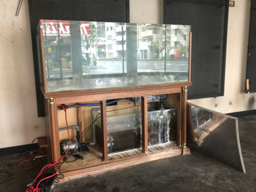 《引取限定》ガラス水槽 w150