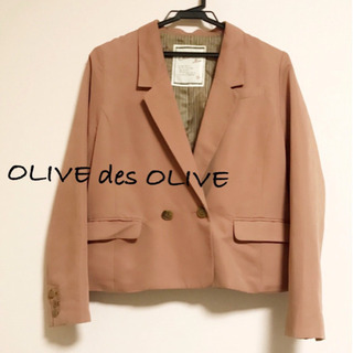 OLIVE des OLIVE テーラードジャケット ピンク