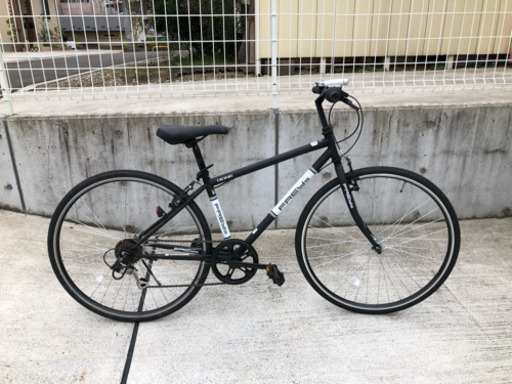 3月購入 クロスバイク FREYS 自転車 6段変速 700x28C