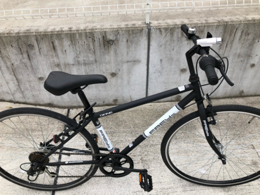 3月購入 クロスバイク FREYS 自転車 6段変速 700x28C