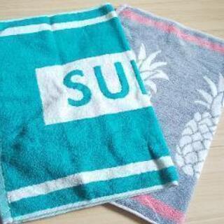 【値下げ 9/23まで】新品 バスマット二枚