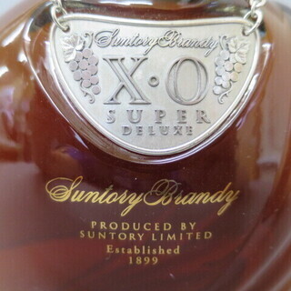 【取引中】洋酒 サントリー ブランデー XO スーパー デラックス 700mlの画像