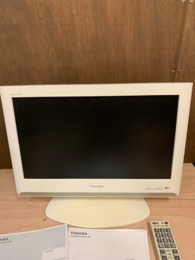1☆ 東芝 液晶テレビ 2009年製 19インチ 動作確認済み！