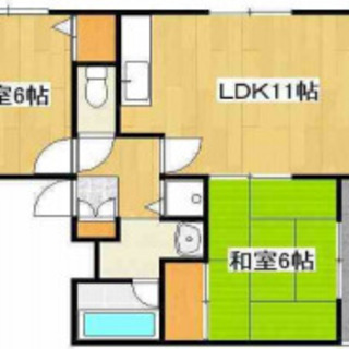 駐車場1台付き♫希少な小型犬可能♫敷金礼金なし♫早い者勝ちですよ♫