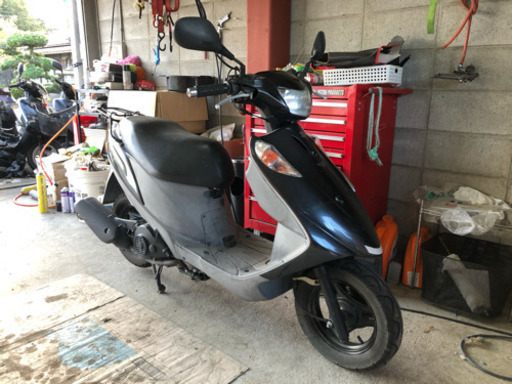 ☆安心の点検軽整備☆スズキ アドレスV125Gリミテッド ガンメタ 新しい年式！☆グリップヒーター&シートヒーター付！軽整備にて調子好調！比較的綺麗な個体！