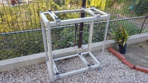 エアコン室外機２段積み用の台