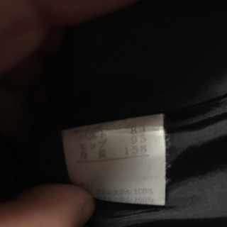 チェック ワンピース モノトーン キレイめ Ｍ サイズ サイドジップの画像