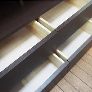 ローチェスト タンス 収納 幅80 奥行44 高さ75cm IA30の画像