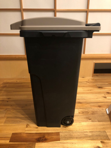 リス キャスターペール 90L ゴミ箱 ネイビー