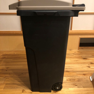 リス キャスターペール 90L ゴミ箱 ネイビー