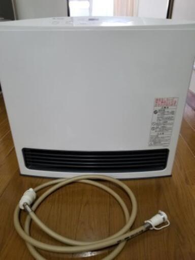 【美品ホース付】ノーリツ ガスファンヒーター （都市ガス）