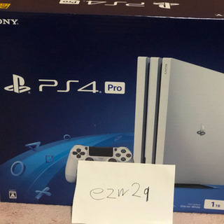 9/30日まで！！美品状態良し⭕✨白いPS4Pro 1GB！！型番CUH7200